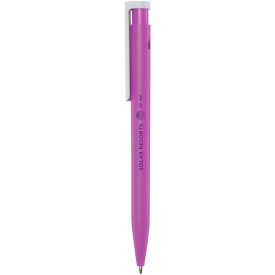 Unix balpen van gerecycled plastic-Magenta