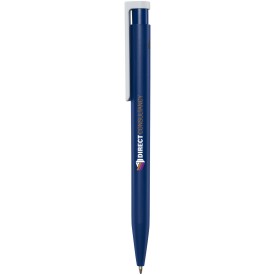 Unix balpen van gerecycled plastic-Navy