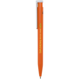 Unix balpen van gerecycled plastic-Oranje
