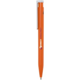 Unix balpen van gerecycled plastic-Oranje