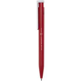 Unix balpen van gerecycled plastic-Rood