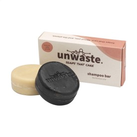 Unwaste Duopack Scrub & Shampoo bar-Bruin