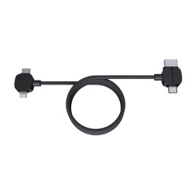 Urban Vitamin Stockton 65W gerecycled TPE/PET magn. kabel-Zwart
