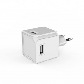 USB Cube Original oplader-Wit