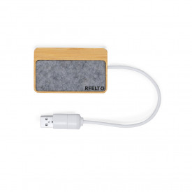 USB Hub Barney-Grijs