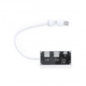 USB Hub Hevan-Wit