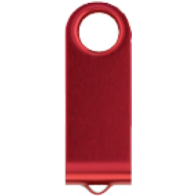 USB Stick 2.0 Twister 4GB-Rood