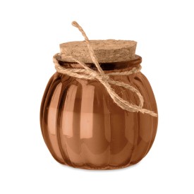 Vanille plantaardige waskaars-Bruin