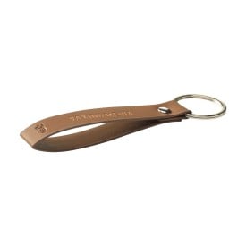 Vegan Pineapple Leather Keyring sleutelhanger-Bruin