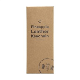 Vegan Pineapple Leather Keyring sleutelhanger