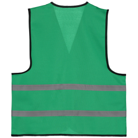 Brickstone veiligheidsvest - polyester - kinderen 6 t/m 12 jaar - klittenbandsluiting - gekleurd