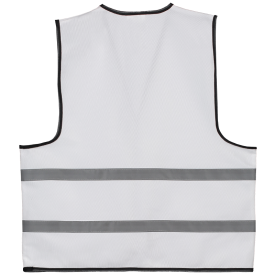 Brickstone veiligheidsvest - polyester - kinderen 6 t/m 12 jaar - klittenbandsluiting - gekleurd