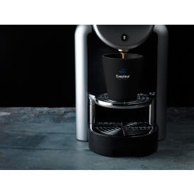 Venezia mok 190ml - keramiek - zonder oor - zwart