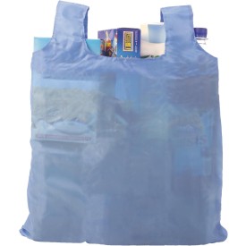 Vera draagtas - polyester - 190T - 54 x 45 cm - karabijnhaak - opvouwbaar