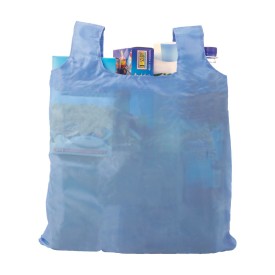Vera draagtas - polyester - 190T - 54 x 45 cm - karabijnhaak - opvouwbaar