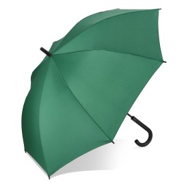 Verdure 190T Pongee 23" Winddichte haakparaplu Auto open-Donker groen