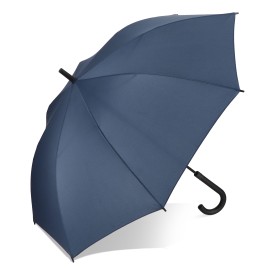 Verdure 190T Pongee 23" Winddichte haakparaplu Auto open-Donkerblauw