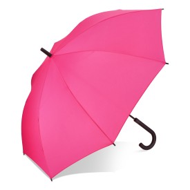 Verdure 190T Pongee 23" Winddichte haakparaplu Auto open-Roze