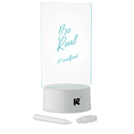 Verlicht LED memobord