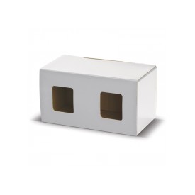Geschenkverpakking voor 2 mokken - 2 vensters
