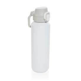 Via RCS Re-steel lockable sport bottle 600ML-Wit