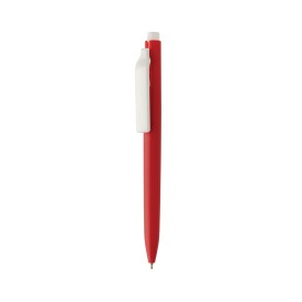 Vibe GRS certified R-ABS pen met ultra vloeiende inkt-Rood, wit