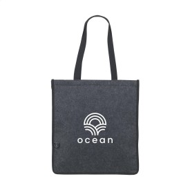 Vibe Shopper GRS RPET Felt/Cotton (320 g/m²) winkeltas-Donkergrijs
