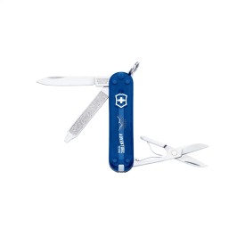 Victorinox Classic SD zakmes-Transparant blauw
