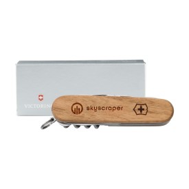 Victorinox Huntsman Wood zakmes-Bruin
