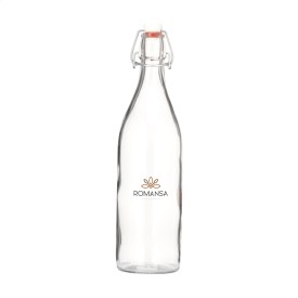 Vidrio Bottle 1 L waterfles-Transparant