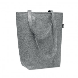 Baglo felt Totebag with long handles-Grijs