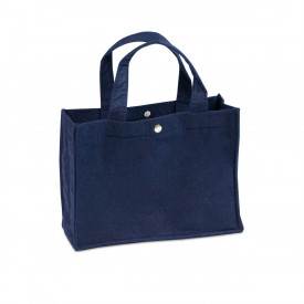 Vilten Draagtas-Blauw