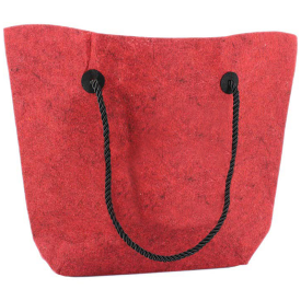 Deluxe draagtas - vilt - 47 x 33 cm - katoenen koord