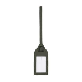 VINGA Baltimore RCS recycled polyester bagagelabel-Groen