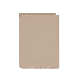 VINGA Baltimore RCS recycled polyester RFID paspoorthouder-Greige