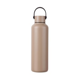 VINGA Baltimore RCS recycled SS fles 600 ML-Greige