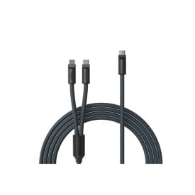 VINGA Baltimore siliconen multi-oplaadkabel (C+2C)