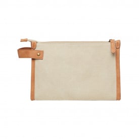 VINGA Bosler toilettas - gerecycled canvas - 3.4L - draaglus