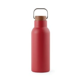 VINGA Ciro RCS gerecycled RVS vacuümfles 580ML-Rood