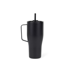 VINGA Eos voyager RCS recycled RVS 800 ML-Zwart, zwart