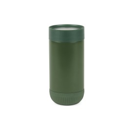 VINGA Erie RCS recycled RVS push mug 350 ML-Groen, groen