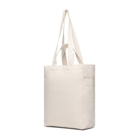 VINGA Hilo AWARE™ gerecycled canvas tas met ritssluiting-Gebroken wit