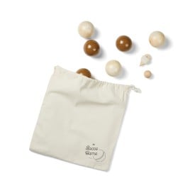VINGA Jeu de boules spel - hout - verpakt in canvas zakje