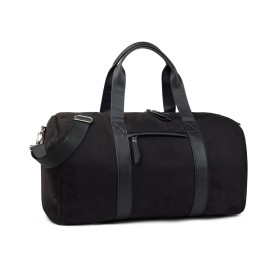 VINGA Marlow RCS recycled polyester weekendtas-Zwart