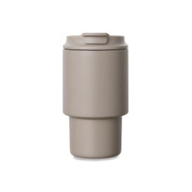 VINGA Nagano to-go mug 350 ml - gerecycled RVS - flip-deksel