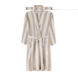 VINGA Ornos badjas - S/M - gerecycled katoen - 200 g/m² - sneldrogend - voorzakken