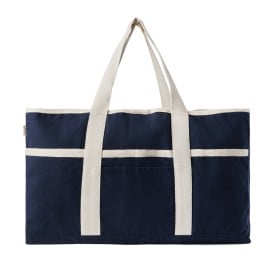 VINGA Volonne AWARE™ strandtas - 40L - gerecycled katoen - handdoekhouder
