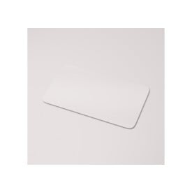 Vinyl Sticker Rechthoek 20x10mm-Transparant