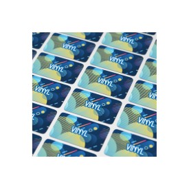 Vinyl Sticker Rechthoek 40x20mm