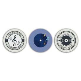 Vinyl Sticker Rond Ø 20 mm